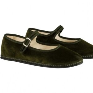 Vibi Venezia Velvet Mary Janes NWT